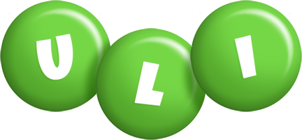 Uli candy-green logo