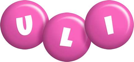 Uli candy-pink logo