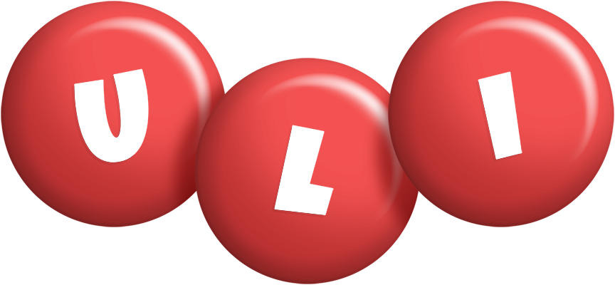 Uli candy-red logo