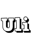 Uli snowing logo