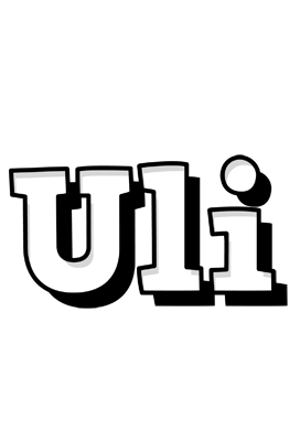 Uli snowing logo