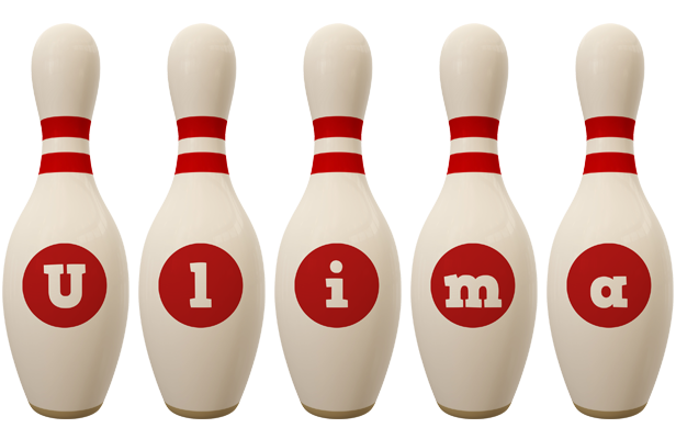 Ulima bowling-pin logo