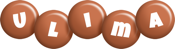 Ulima candy-brown logo