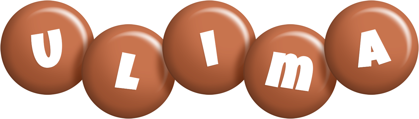 Ulima candy-brown logo