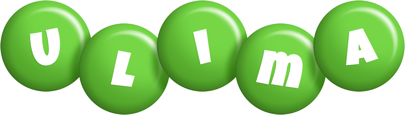 Ulima candy-green logo
