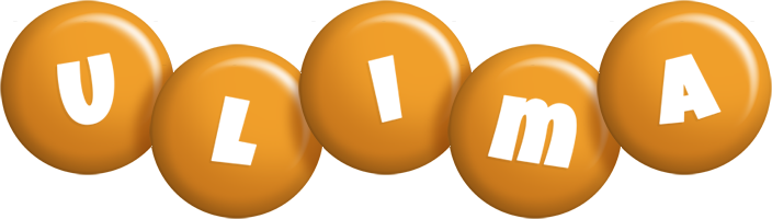 Ulima candy-orange logo