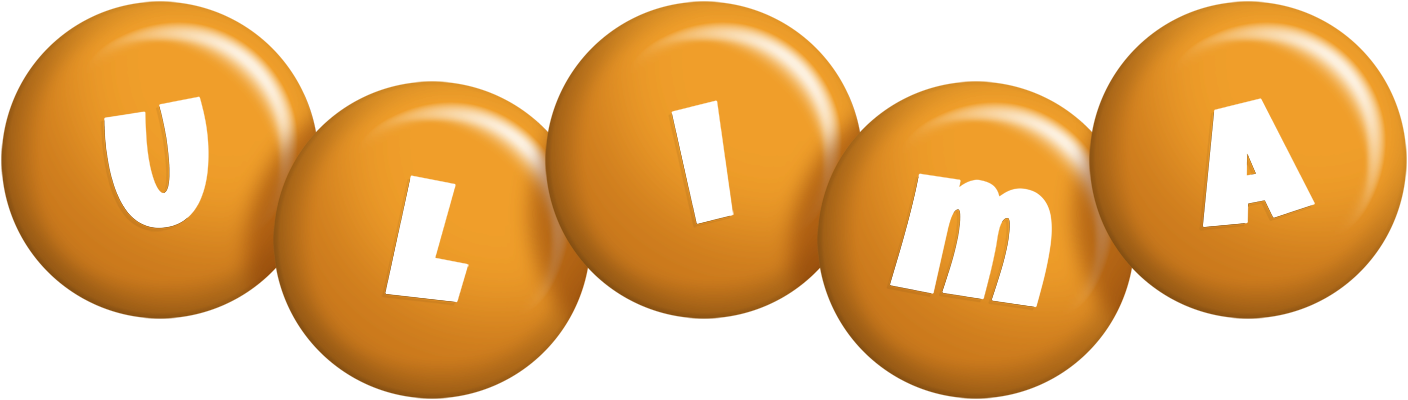 Ulima candy-orange logo