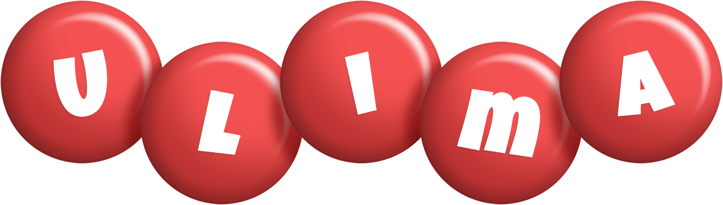 Ulima candy-red logo