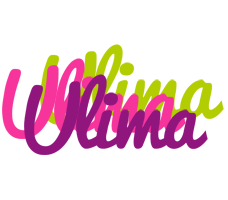 Ulima flowers logo