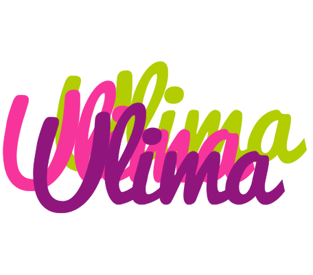 Ulima flowers logo