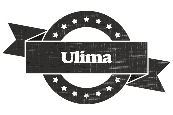 Ulima grunge logo