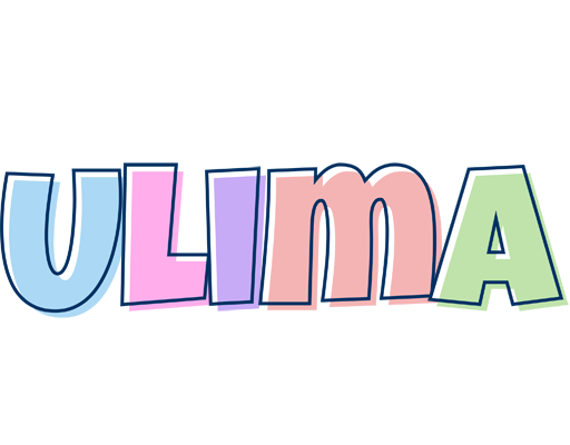 Ulima pastel logo