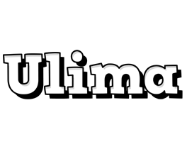 Ulima snowing logo