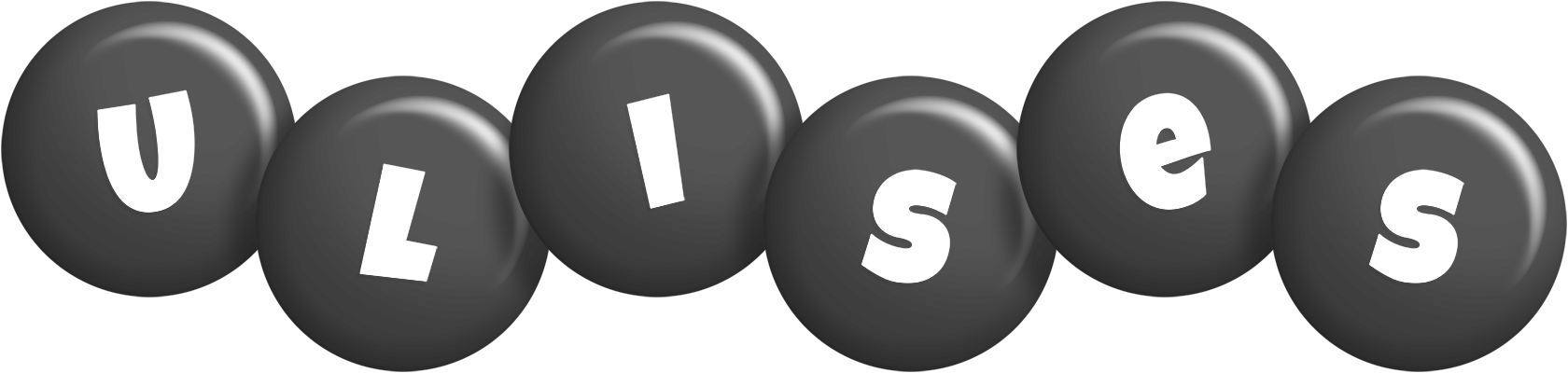 Ulises candy-black logo