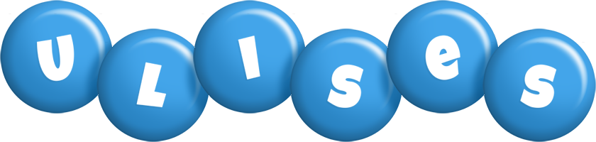 Ulises candy-blue logo