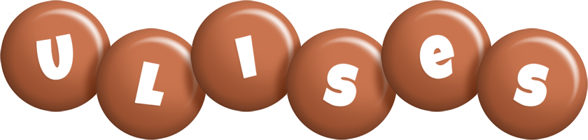 Ulises candy-brown logo