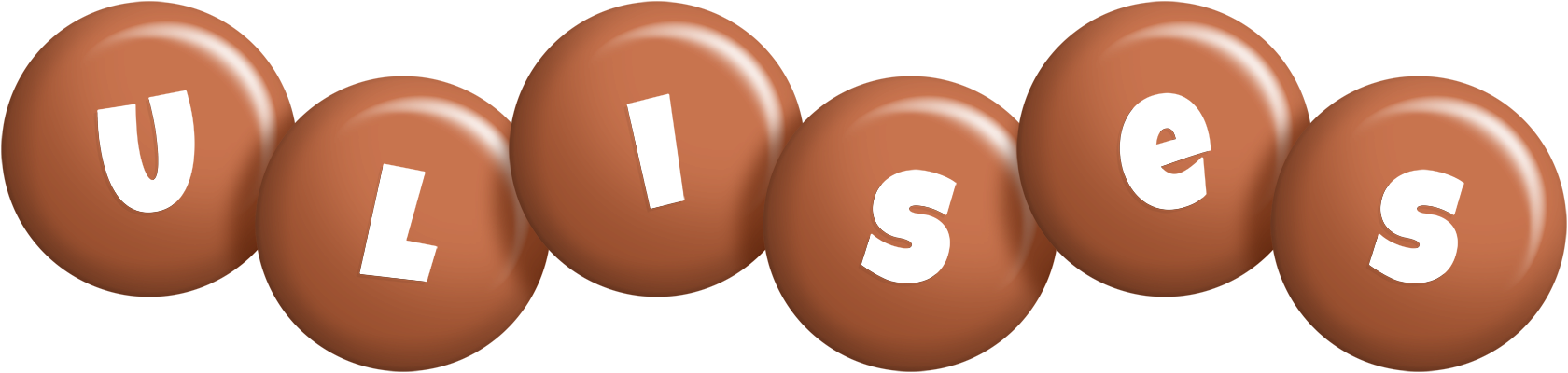 Ulises candy-brown logo