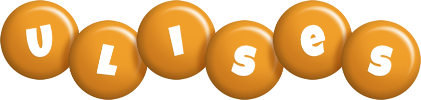 Ulises candy-orange logo