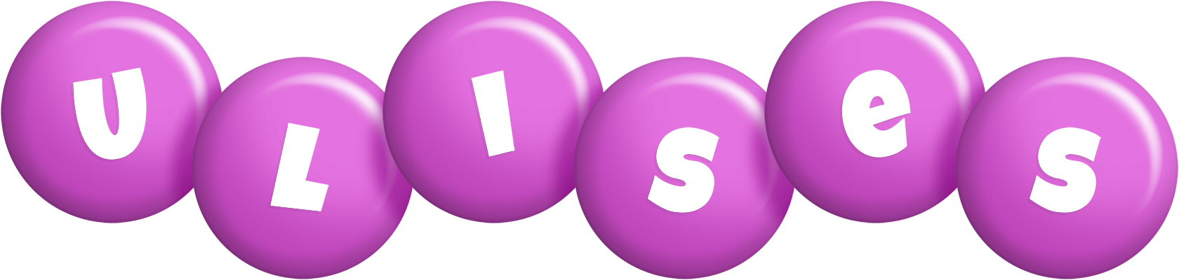Ulises candy-purple logo