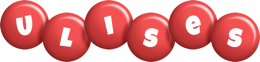 Ulises candy-red logo