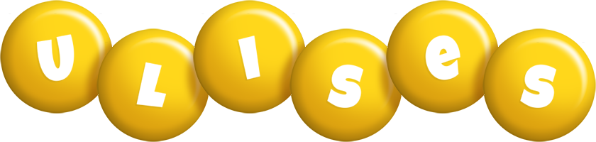Ulises candy-yellow logo