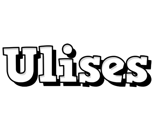 Ulises snowing logo