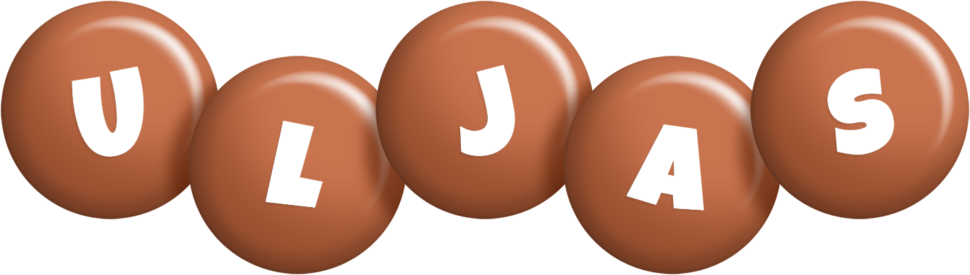 Uljas candy-brown logo