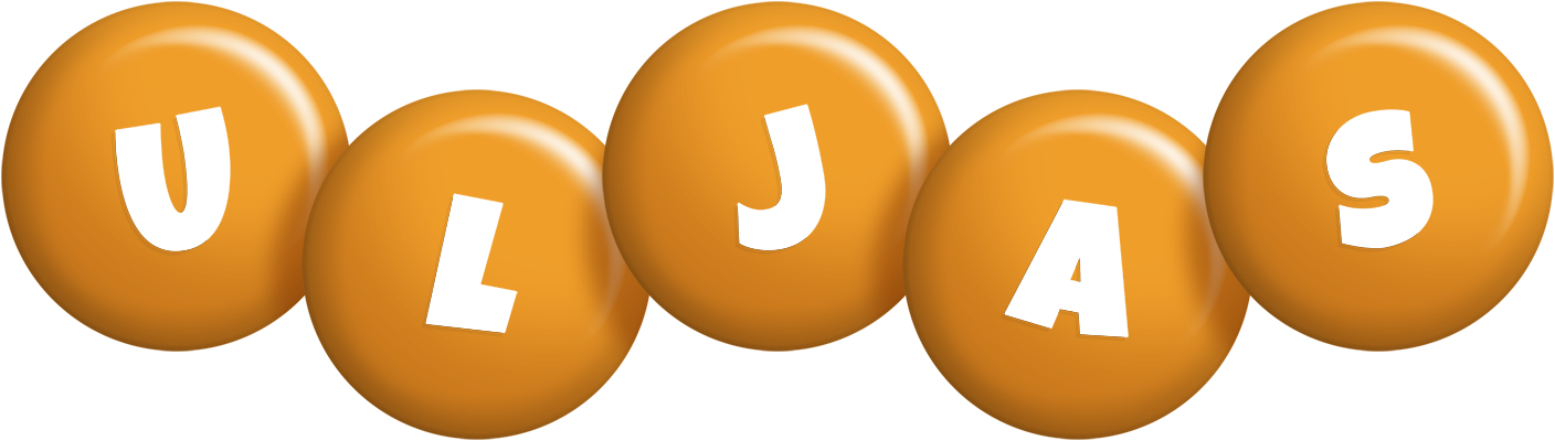 Uljas candy-orange logo