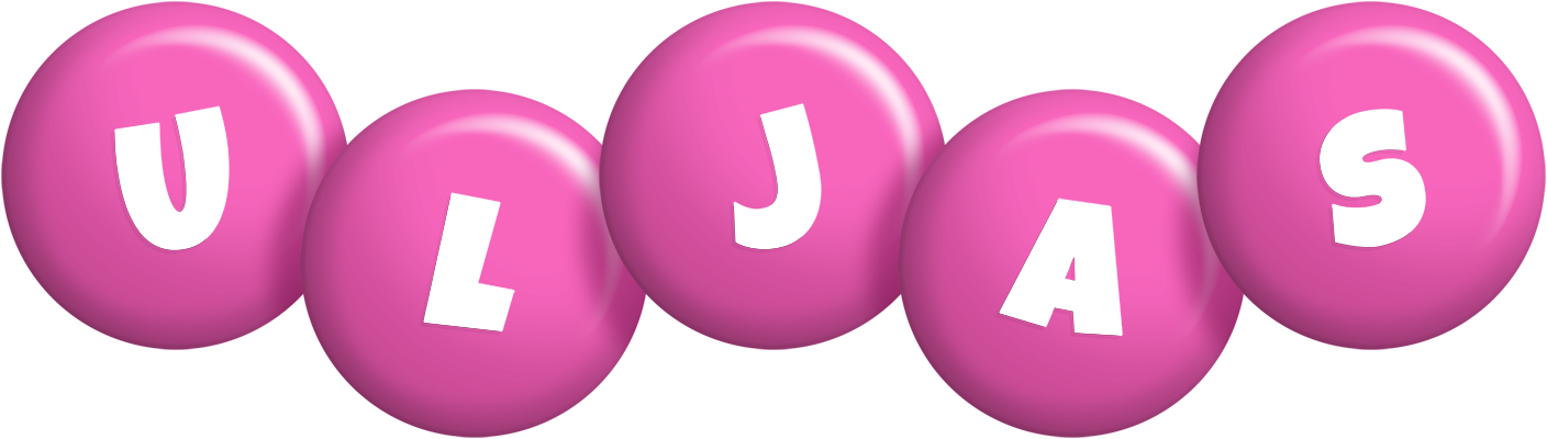 Uljas candy-pink logo