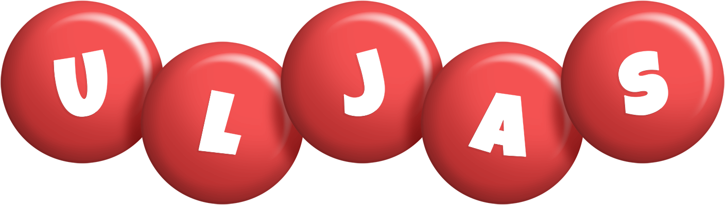 Uljas candy-red logo