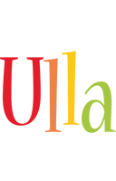 Ulla birthday logo