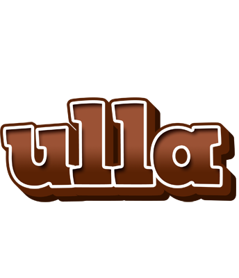Ulla brownie logo