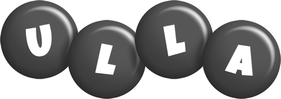 Ulla candy-black logo