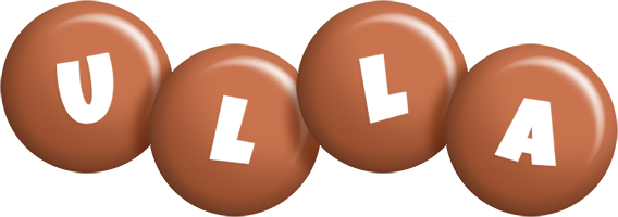 Ulla candy-brown logo