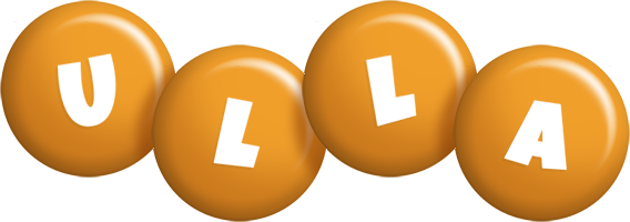 Ulla candy-orange logo