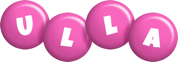 Ulla candy-pink logo