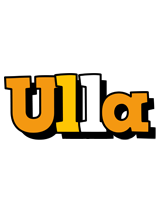 Ulla cartoon logo
