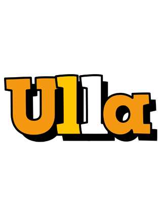 Ulla cartoon logo