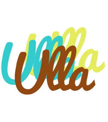 Ulla cupcake logo