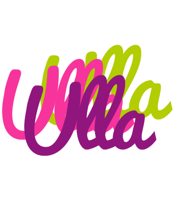 Ulla flowers logo