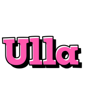 Ulla girlish logo
