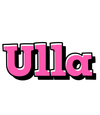 Ulla girlish logo