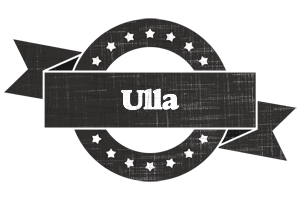Ulla grunge logo