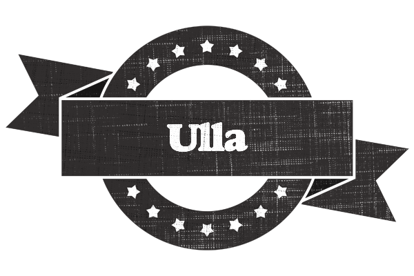 Ulla grunge logo