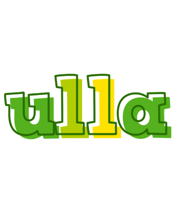 Ulla juice logo