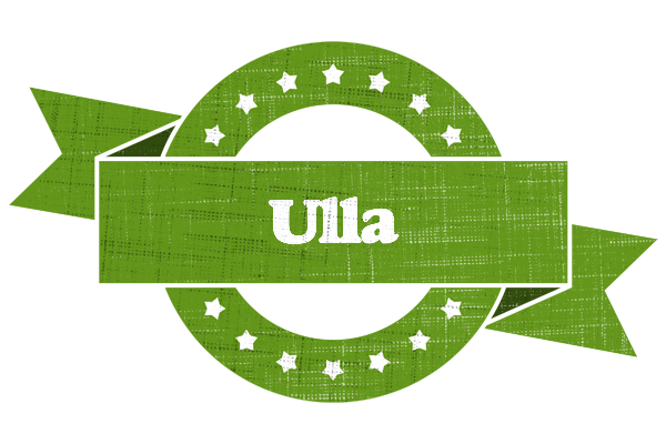 Ulla natural logo