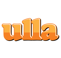 Ulla orange logo