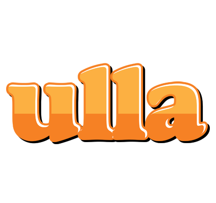 Ulla orange logo