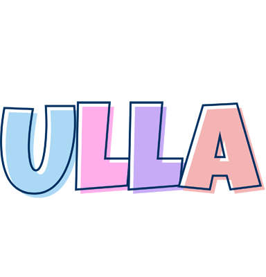 Ulla pastel logo