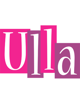 Ulla whine logo